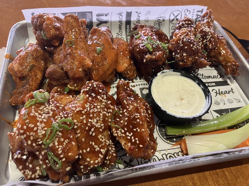 Las Wings Quesadillas McAllen food